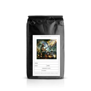 Awakening Ancient Anubis, Organic Bali Blue Import Coffee